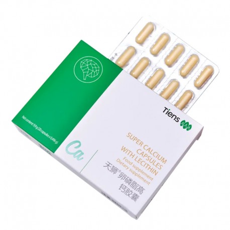 TIENS Super Calciu cu Lecitina, capsule 